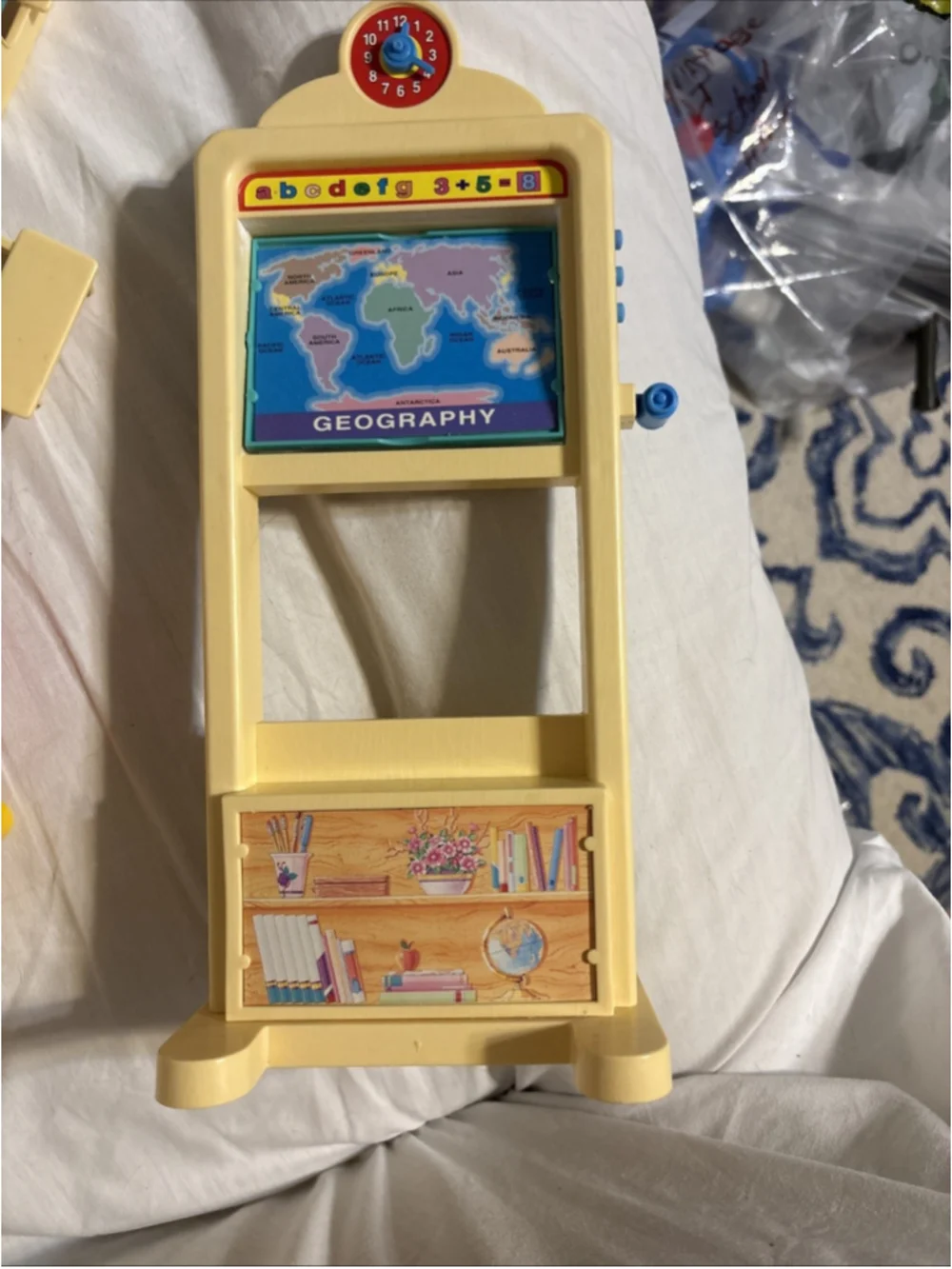 Vintage Lot Barbie School Board, Little Tikes & Mattel 1105